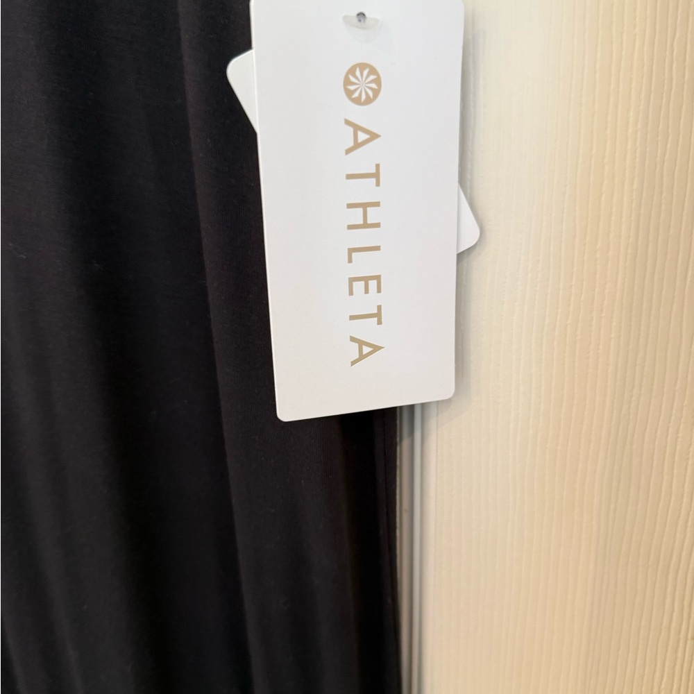 Athleta Black Maxi Dress with Side Slit - Picture 4 of 9